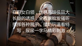 在职女白领，丝袜高跟极品大长腿的诱惑，全程露脸发骚听指挥各种展示，揉奶玩逼看特写，尿尿一字马精彩刺激