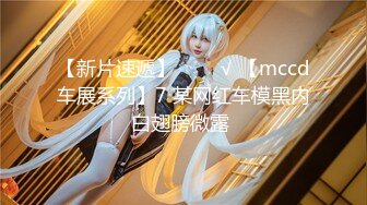 【新片速遞】   ❤️√ 【mccd车展系列】7 某网红车模黑内白翅膀微露 