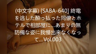 (中文字幕) [SABA-640] 終電を逃した酔っ払った同僚とホテルで相部屋に…あまりの無防備な姿に我慢出来なくなって…Vol.003